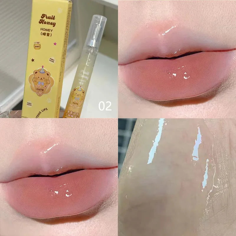 Red Lip Oil Hydrating Mirror Lip Gloss